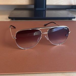 QUAY HIGH KEY MINI SUNGLASSES